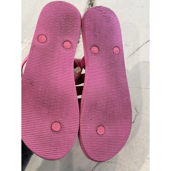 Women's Hurley Riley Flip Flop Sandals Thong SZ 9 Pink - Picture 4 of 4
